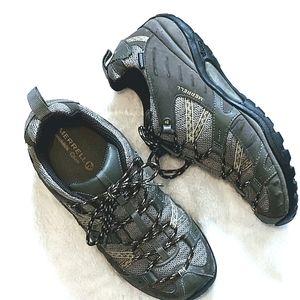 Merrell Woman's Hiking Shoe Low Boot Vibram Brindle Performance sz 10